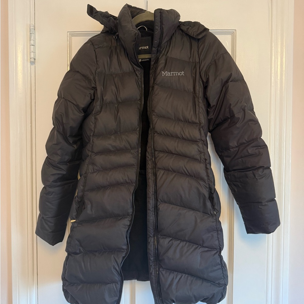 Marmot Black Puffer Jacket